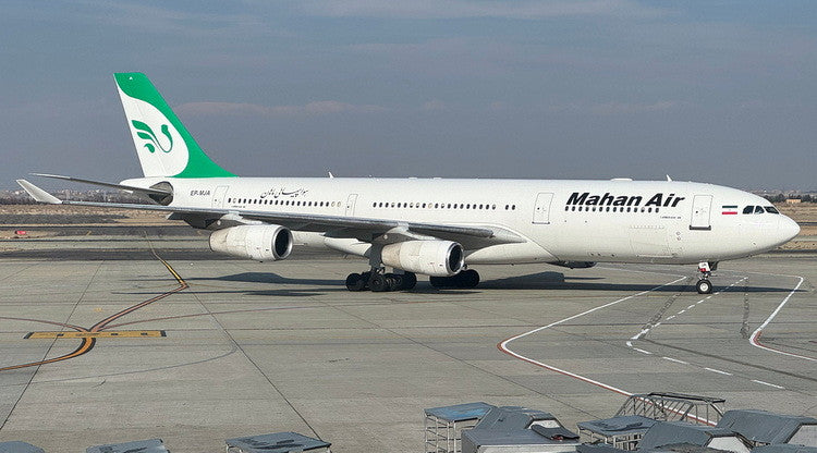 PH11929 | Phoenix 1:400 | Airbus A340-200 Mahan Air EP-MJA | is due August 2024