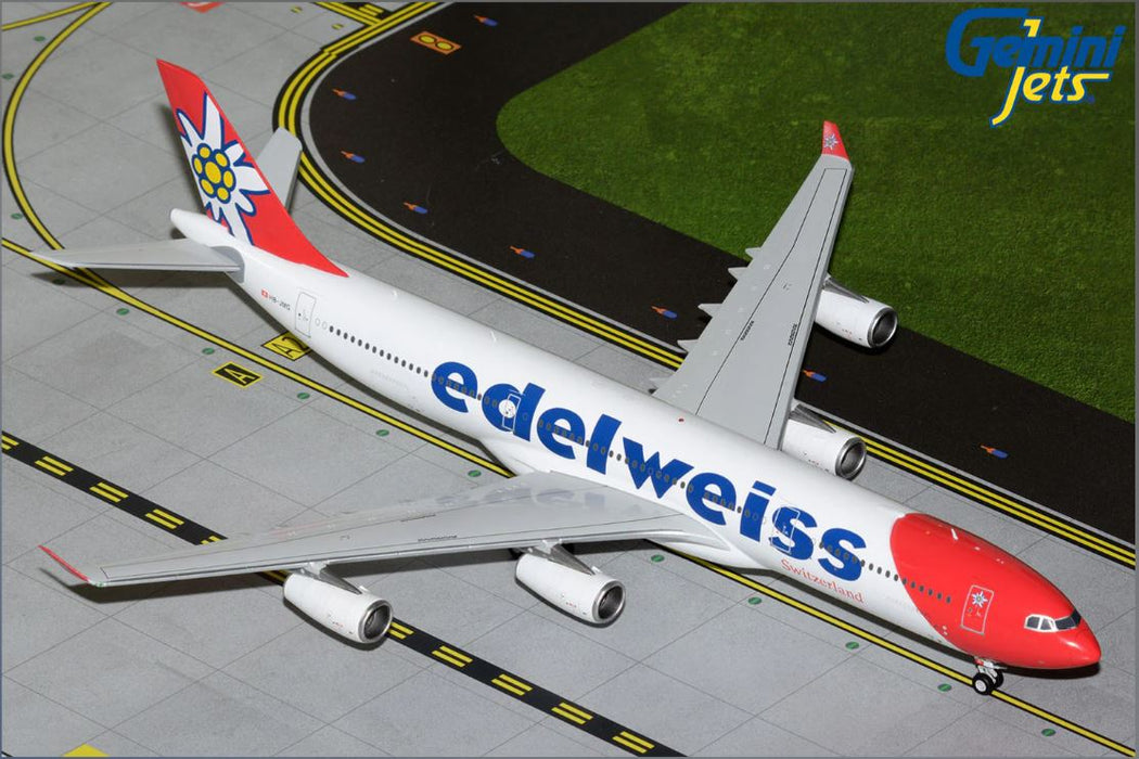 G2EDW1354 | Gemini200 1:200 | Airbus A340-300 Edelweiss Air HB-JMG