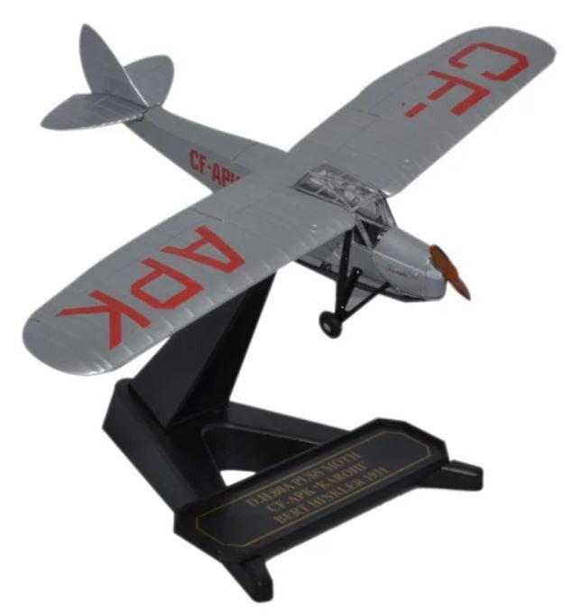 OX72PM006 | Oxford Die-cast 1:72 | DH Puss Moth CF-APK, Bert Hinkler