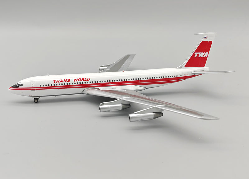 IF707TW0625 | InFlight200 1:200 | Boeing 707-331B, TWA  N18710 with stand
