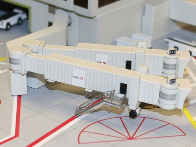 GJARBRDG2 | Gemini Jets 1:400 | Airport Accessories Set of 3 Double / Wide Body Airbridges