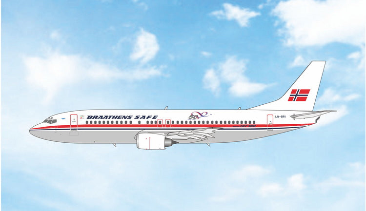 PH12143 | Phoenix 1:400 | Boeing 737-400 Braathens SAFE LN-BRI | is due November 2026