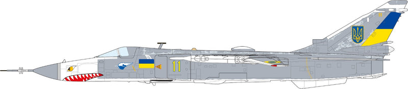JCW72SU24003 | JC Wings Military 1/72 | SU-24MR FENCER-E UKRAINE AIR FORCE, 7TH BRTA, UKRAINE WAR, 2023