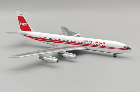 IF707TW0625 | InFlight200 1:200 | Boeing 707-331B, TWA N18710 with stand