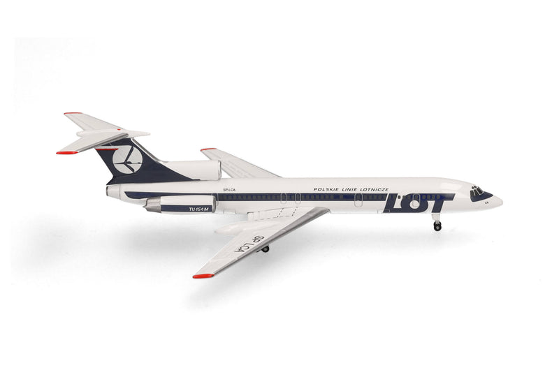 538121 | Herpa Wings 1:500 | Tupolev TU-154M LOT Polish Airlines SP-LCA