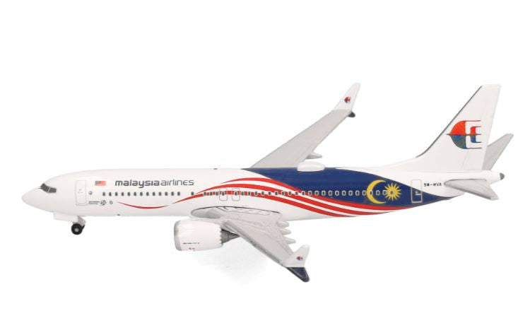 537780 | Herpa Wings 1:500 | Boeing 737 Max8 Malaysia Airlines 9M-MVA