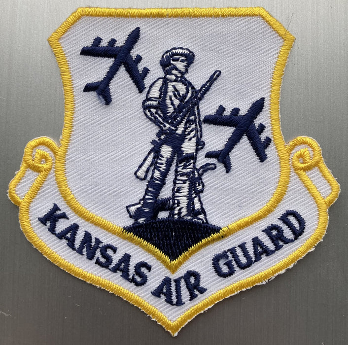 PATCH12 | ARD Souvenirs Patches | 80mm Embroidered Patch - Kansas Air Guard