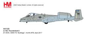 HA1330 | Hobby Master Military 1:72 | A-10C Warthog USAF 81-0976 354FS