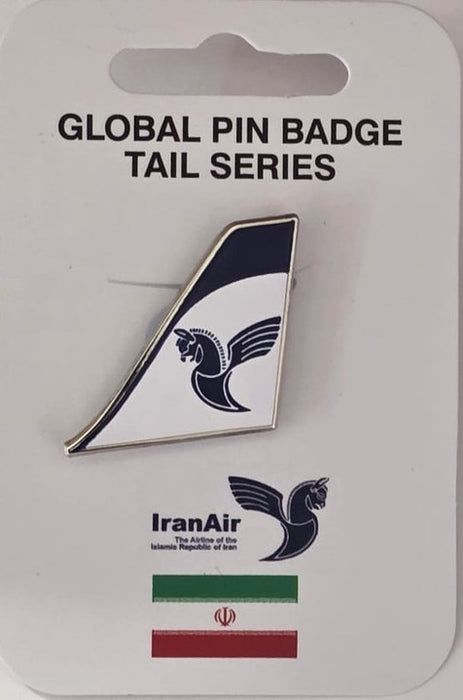 PINIRAN | ARD Souvenirs Pin Badges | Tail Pin - Iran Air