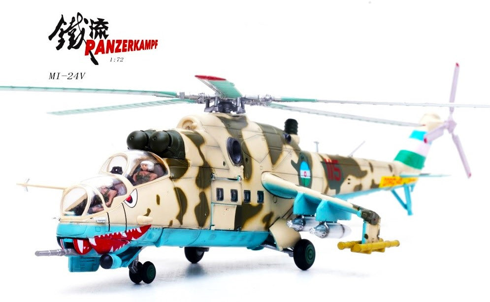 PAN14005PA0344 | Panzerkampf 1:72 | Mil Mi-24V Hind-E, Azerbaijani Air Force, Red 115, Baku Kala AB, Azerbaijan, 2000