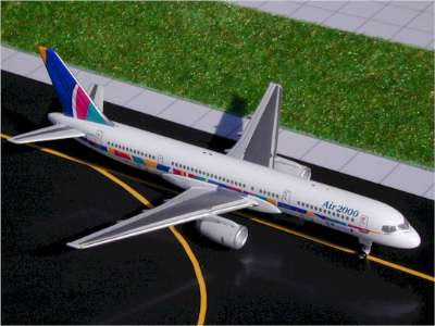 GJAMM068 | Gemini Jets 1:400 1:400 | Boeing 757-200 Air 2000 G-OOOS