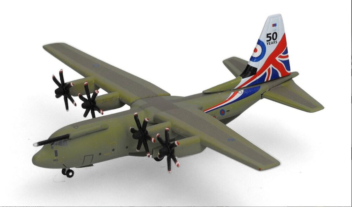 537445 | Herpa Military 1:500 | Lockheed C-130J RAF ZH883 47 Squadron Anniversary scheme