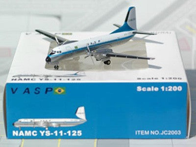 JC2003 | JC Wings 1:200 | NAMC YS-11 VASP 'Samurai' PP-SMI **PRE OWNED**