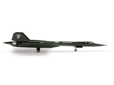 552769 | Herpa Military 1:200 | Lockheed SR-71A Blackbird US Air Force ' Ichi Ban, 9th SRW, Kadena AB