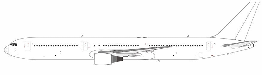 NG18000 | NG Models 1:400 | Boeing 767-400ER Blank Model with CF6 engines | was due October 2024