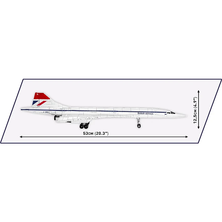 COB1917 | COBI | 1/95 Historical Collection Concorde