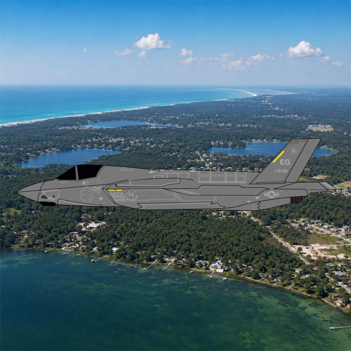 3DD0199 | 3D Design Deck 1:400 | F-35A USAF (Elgin AFB) 15-5132 | is due August 2026