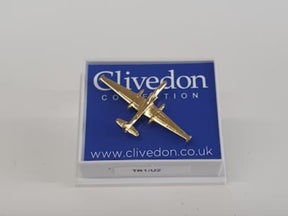 CL017 | Clivedon Collection Pin Badges | Lockheed Martin U-2 22ct Gold plated pin badge