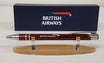 BAPENRED | Other Gifts | Laser engraved British Airways metal pen in Red (box & stand not included)