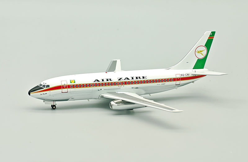 IF732QC1025P | InFlight200 1:200 | Boeing 737-298C Air Zaire 9Q-CNI with stand