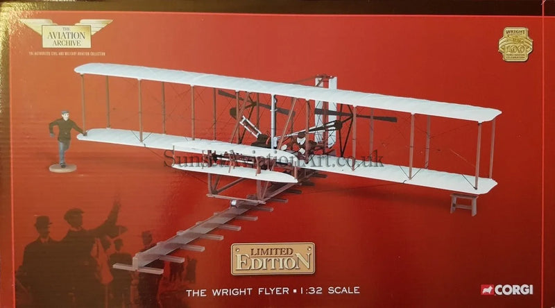 AA34503 | Corgi 1:32 | The Wright Flyer, Wright Brothers Orville & Wilbur Wright, Kitty Hawk, North Carolina, 1903