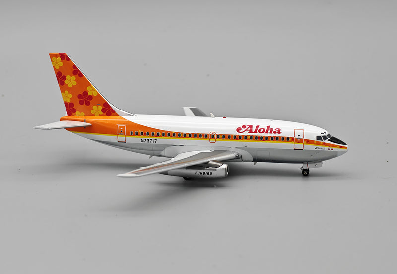 IF731AQO825P | InFlight200 1:200 | Boeing 737-159 Aloha Airlines N73717 Polished with stand