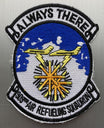 PATCH1 | ARD Souvenirs Patches | 120mm Embroidered Patch - 909th Air Refueling Sqn 'Always There'