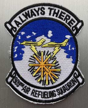 PATCH1 | ARD Souvenirs Patches | 120mm Embroidered Patch - 909th Air Refueling Sqn 'Always There'