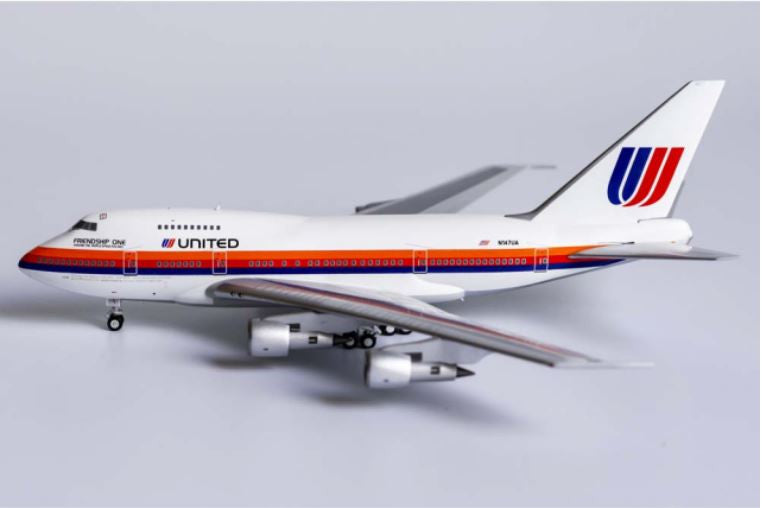 NG07015 | NG Models 1:400 | Boeing 747SP United Saul Bass N147UA