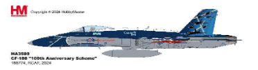 HA3589 | Hobby Master Military 1:72 | CF-188 100th Anniversary Scheme 188774, RCAF, 2024 |  is due March 2025