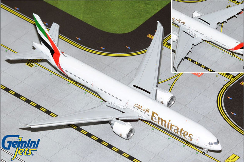 GJUAE2068F | Gemini Jets 1:400 | Emirates Boeing 777-300ER A6-END (Flaps Down)