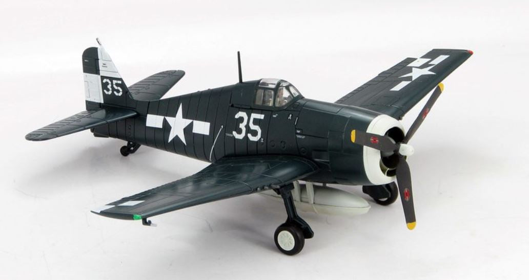 HA1110 | Hobby Master Military 1:72 | Grumann F6F-5 Hellcat VF-17 'Jolly Rogers', USS Hornet (CV-12), 1945