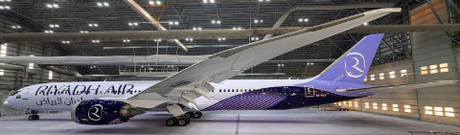 XX40647 | JC Wings 1:400 | Boeing 787-9 Dreamliner Riyadh Air HZ-RXX With Antenna | is due March 2025