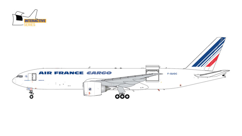 G2AFR956 | Gemini200 1:200 | AIR FRANCE CARGO B777LRF -F-GUOC (INTERACTIVE SERIES)