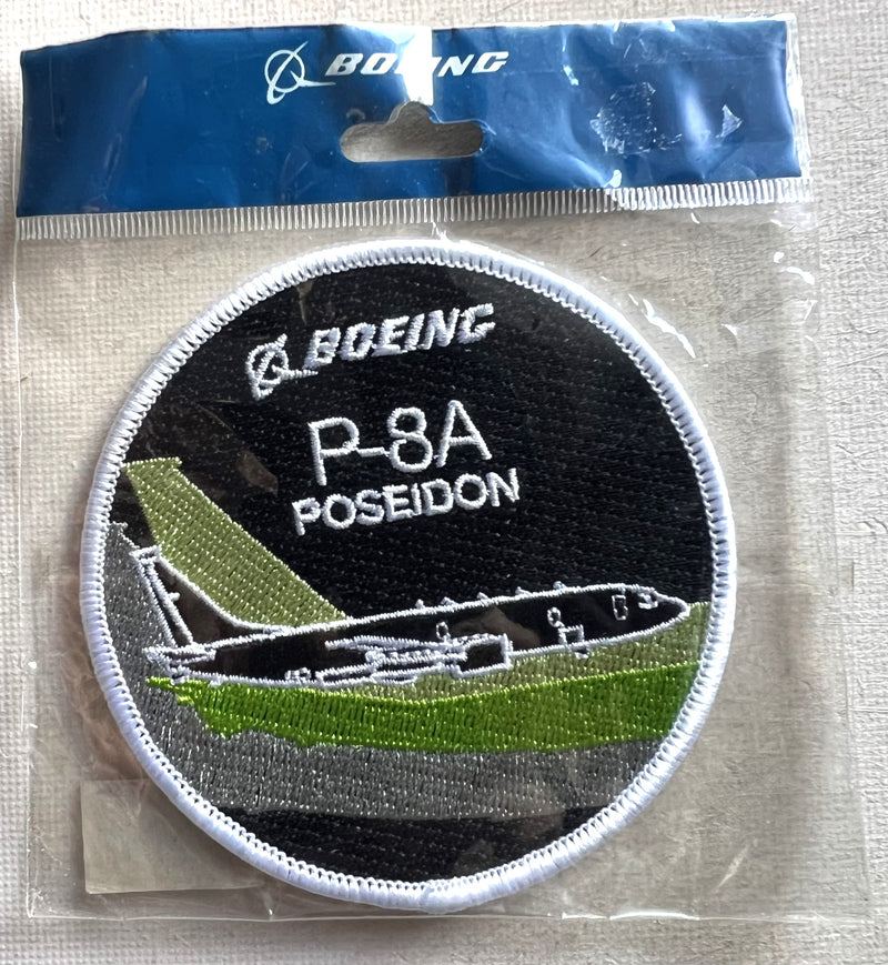 PATCH66 | ARD Souvenirs Patches | 80mm Woven Patch - Boeing P8-A Poseidon patch