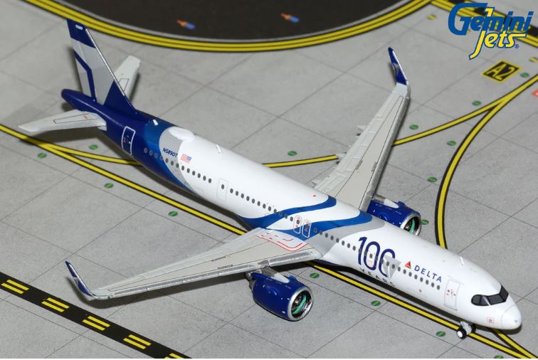 GJDAL2334 | Gemini Jets 1:400 | Airbus A321neo, Delta Airlines '100 Years' N589DT