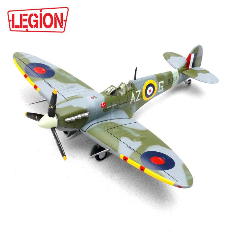 PAN14618LA | Panzerkampf 1:72 | Supermarine Spitfire Mk.VB AZ-G, 234 Sqn RAF, Flown by P/O Axel A.Svendsen, Tangmere 1942 (LEGION SERIES) | is due October 2025