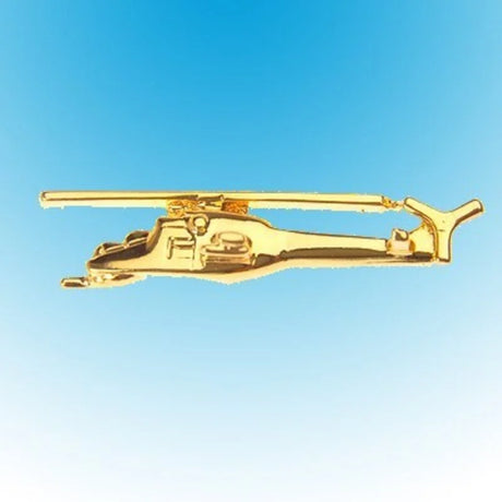 CL022 | Clivedon Collection Pin Badges | Mil Hind Mi24/35 22ct Gold plated pin badge