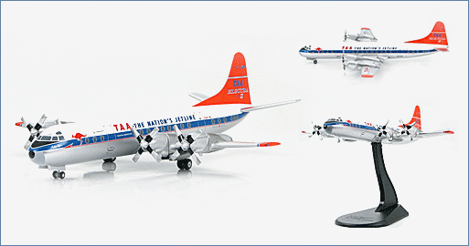 HL1013 | Hobby Master Airliners 1:200 | L-188 Electra TAA Trans Australia Airlines VH-TLA