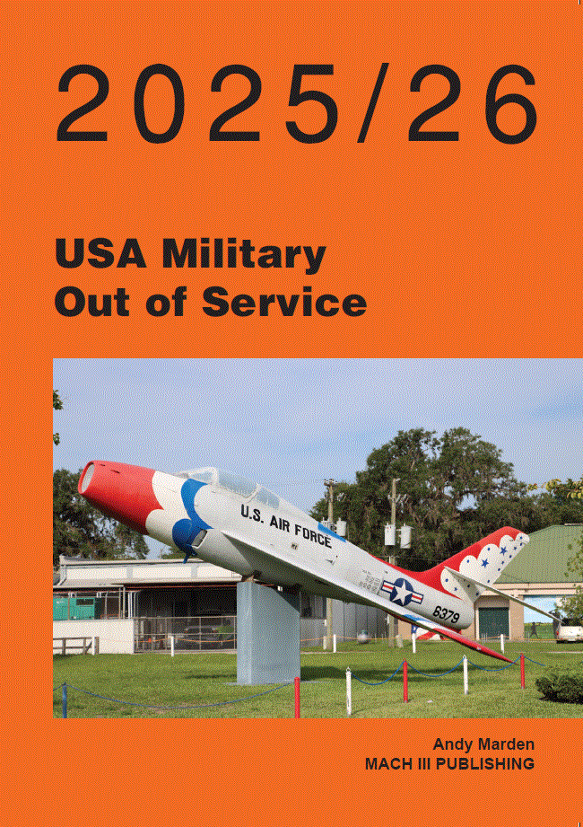 USAMOOS2526 | Mach III Publishing Books | USA Military Out of Service 2025/2026 - Andy Marden