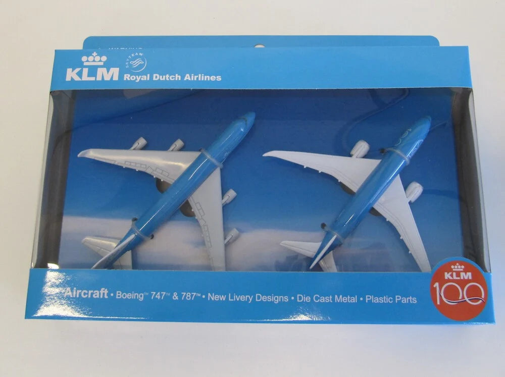 PP-225247 | PPC Models | Duo Plane Pack KLM Boeing 787 "100th" & Boeing 747 | is due November 2026