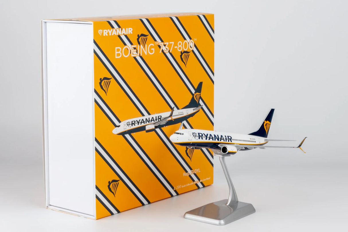 NG08065 | NG Models 1:200 | Boeing 737-800 Ryanair EI-DYL (current colours with scimitar winglets)