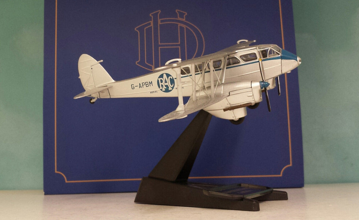 72DR009 | Oxford Die-cast 1:72 | Dragon Rapide RAC G-APBM, 'Aerial Patrol'