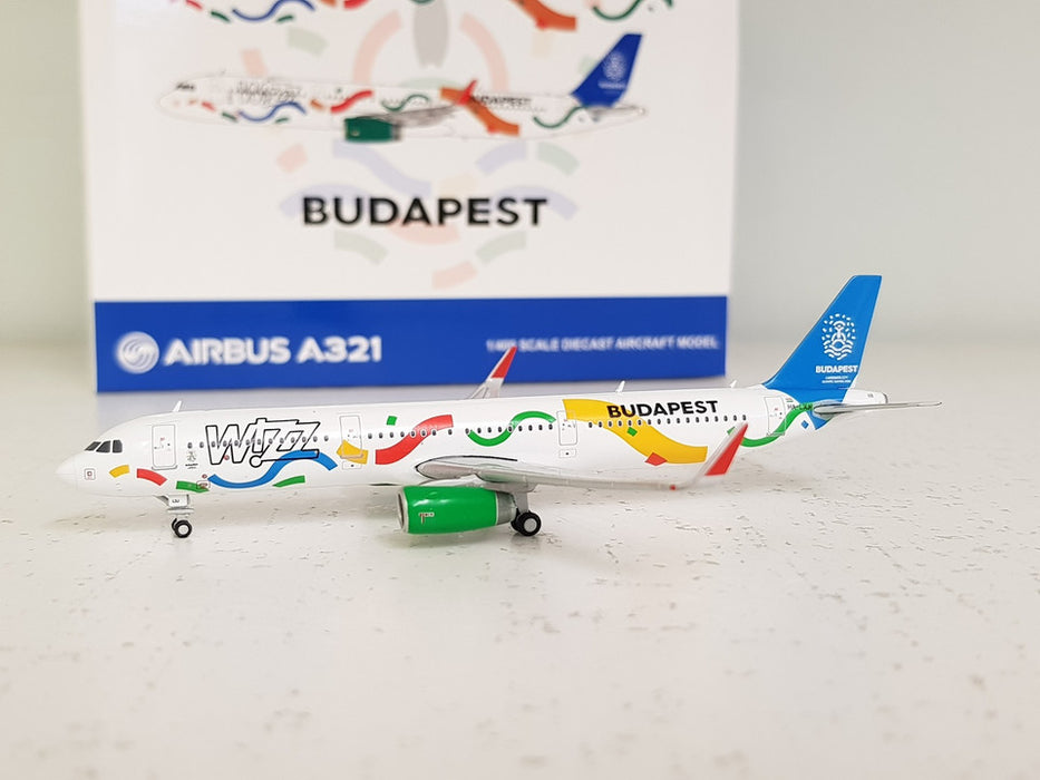 LH4041 | JC Wings 1:400 | Airbus A321 Wizz Air HA-LXJ, 'Budapest 2024'