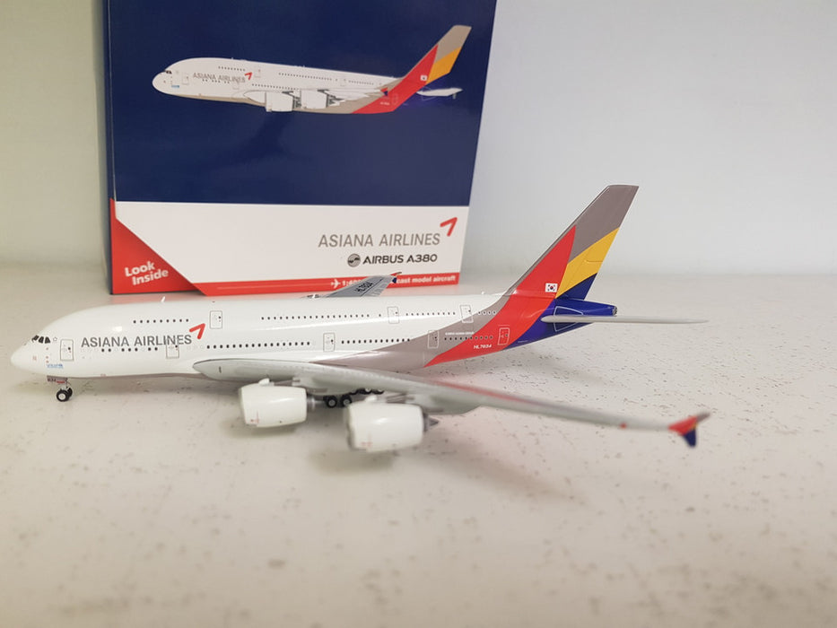 GJAAR1642 | Gemini Jets 1:400 1:400 | Airbus A380 Asiana HL7634