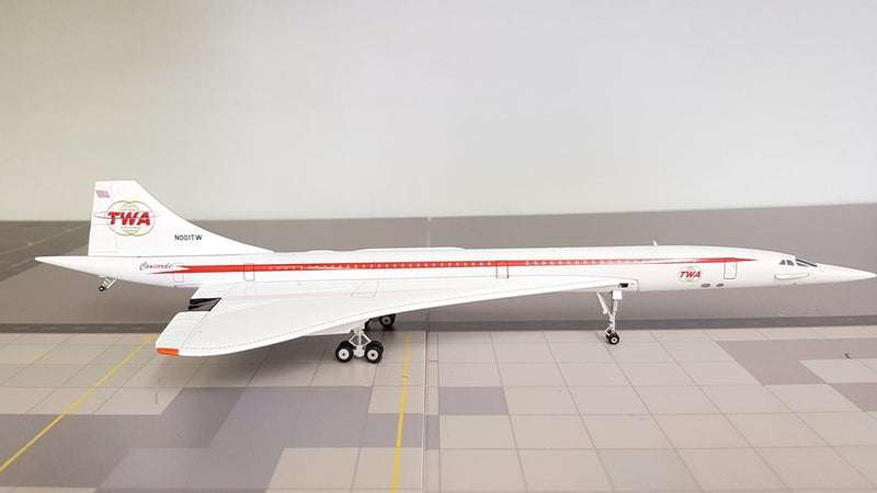IFCONC1115 | InFlight200 1:200 | Concorde TWA N001TW (with stand)