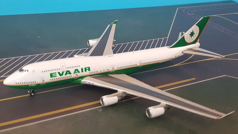 GJEVA1694 | Gemini Jets 1:400 1:400 | Boeing 747-400 EVA Air B-16411