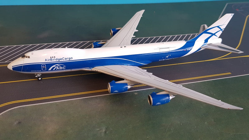 GJABW1554 | Gemini Jets 1:400 1:400 | Boeing 747-8 Air Bridge Cargo VQ-BRJ