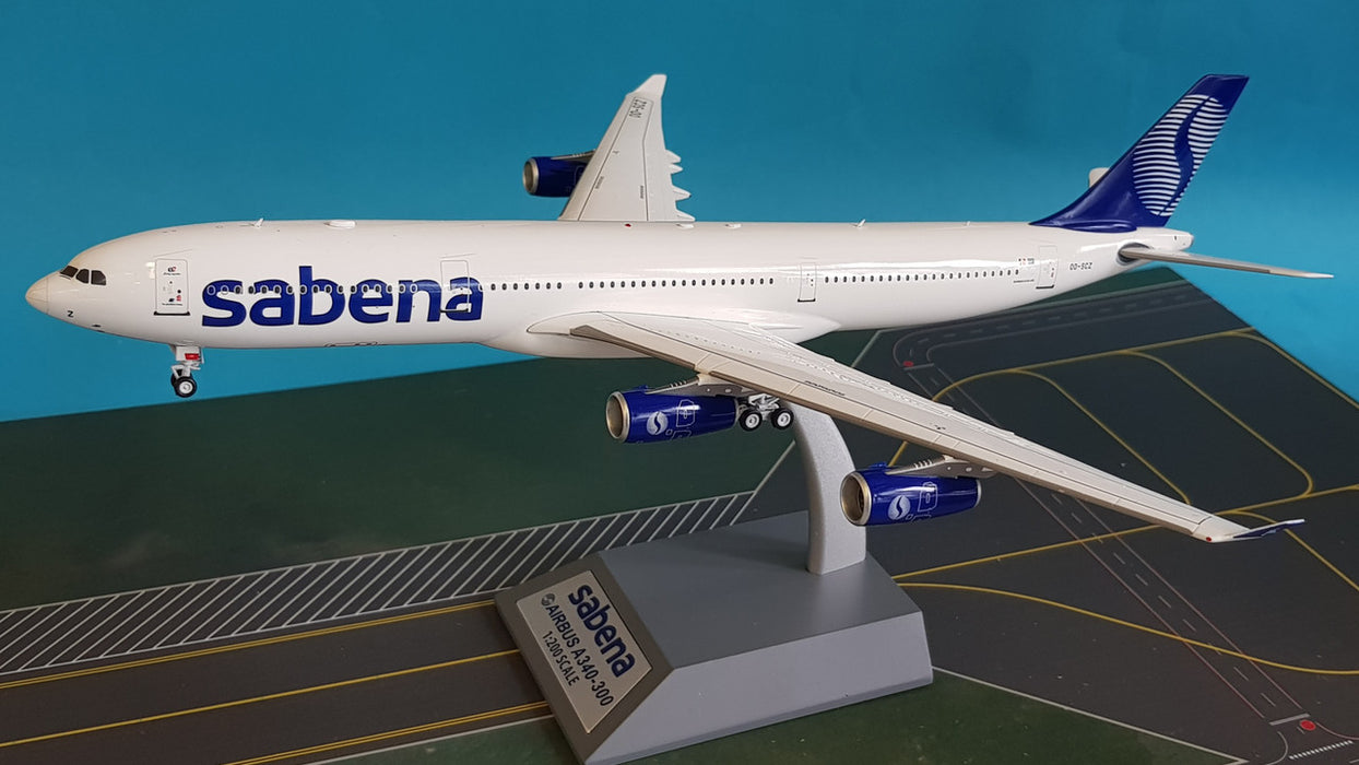 IF343SB0119 | InFlight200 1:200 | Airbus A340-300 SABENA OO-SCZ (with stand)