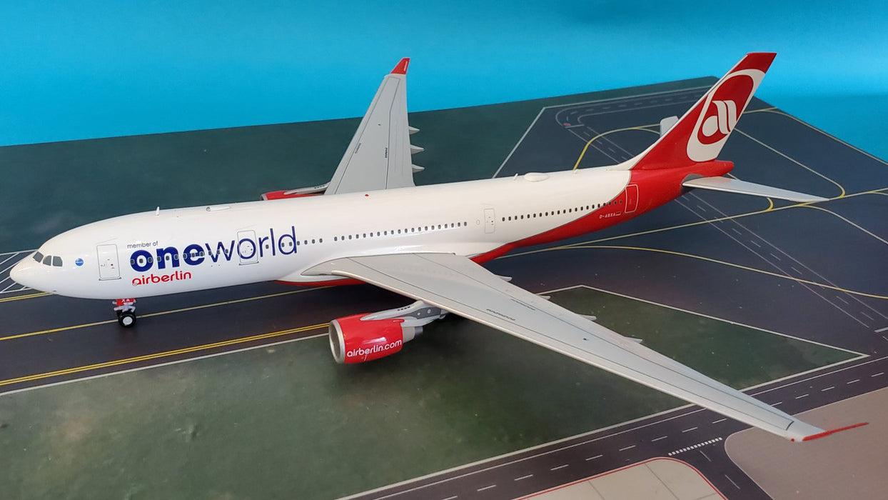 XX2197 | JC Wings 1:200 | Airbus A330-200 Air Berlin D-ABXA, 'oneworld' (with stand)